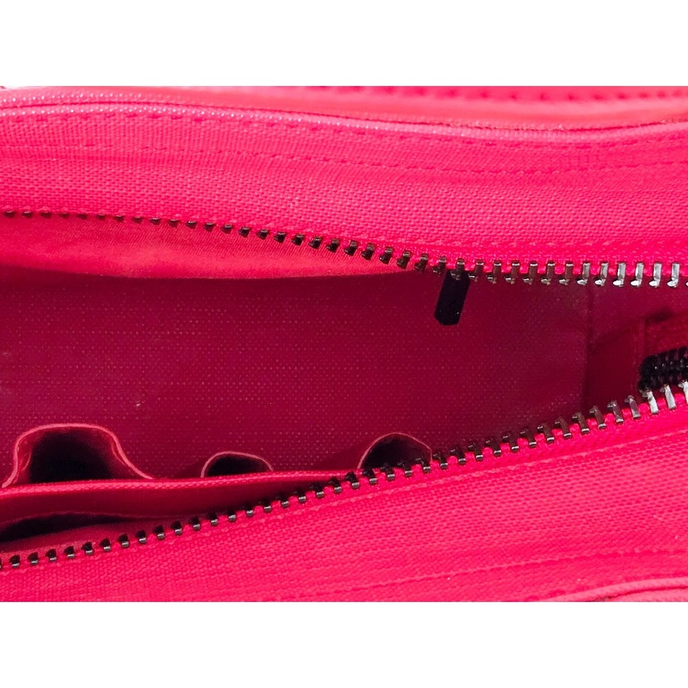 DAGNE DOVER Petite Tote Coated Canvas Handbag - Siren Color - Picture 5 of 10